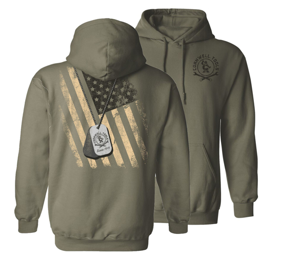 Picture of Dog Tag Hooded Sweatshirt (CGDTFH)