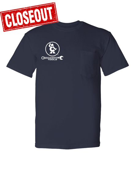 Picture of Navy Blue Pocket T-Shirt (CGNPT2XL)