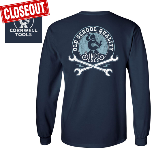 Picture of Old School Long Sleeve Pocket T-Shirt (CGOSLSN)