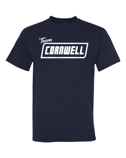 Picture of Team Cornwell Navy Tshirt (CGTEAMT)