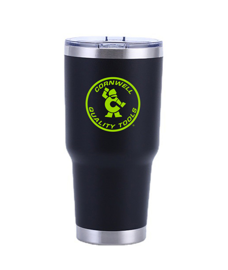 Picture of 30oz Black Stainless Steel Tumbler - CG30BST