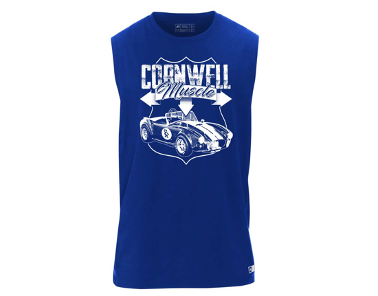 Picture of Blue Russell Athletic Muscle Shirt - 2XL+ 3XL - CGRABMS