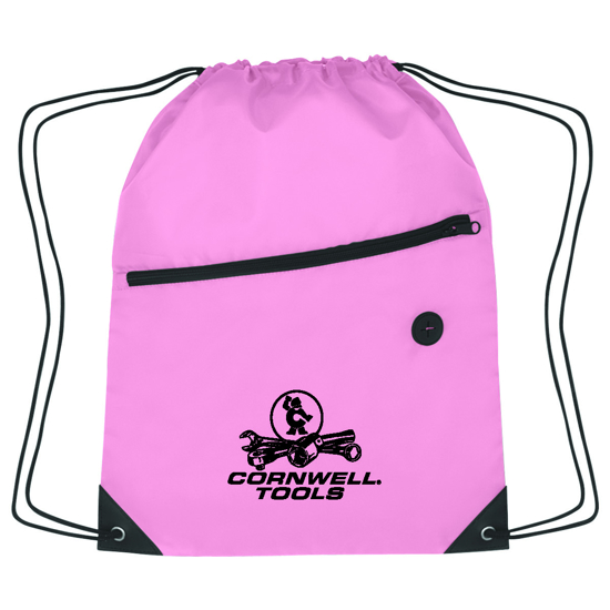 Picture of Pink Drawstring Backpack (CGPB24)