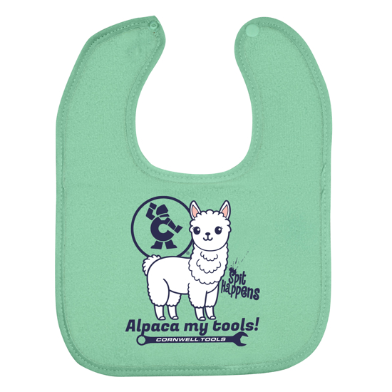 Picture of Alpaca Baby Bib (CGALPBIB)