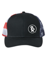 Picture of CGFMH25 - Flag Mesh Hat